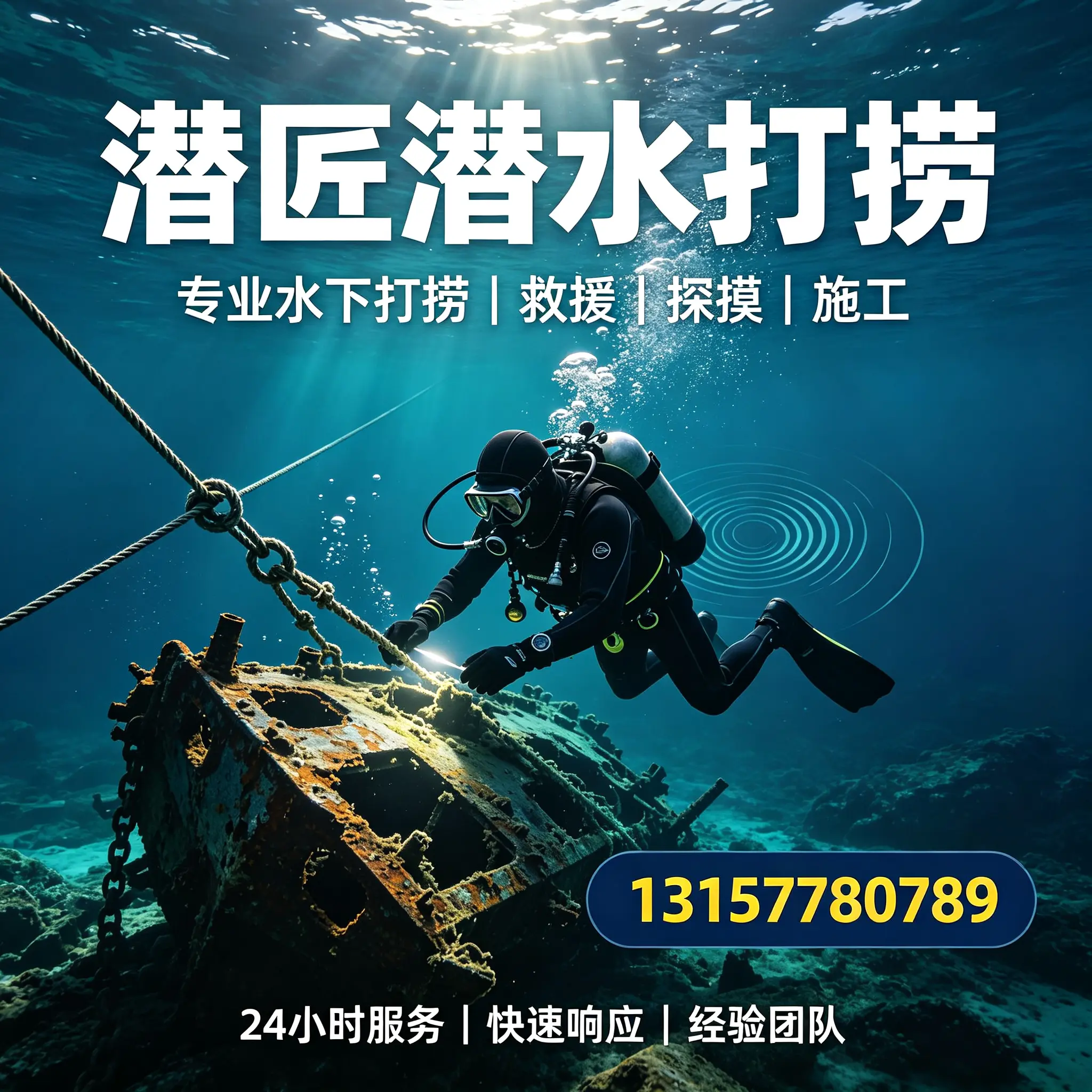 凌源水下打捞作业服务产品